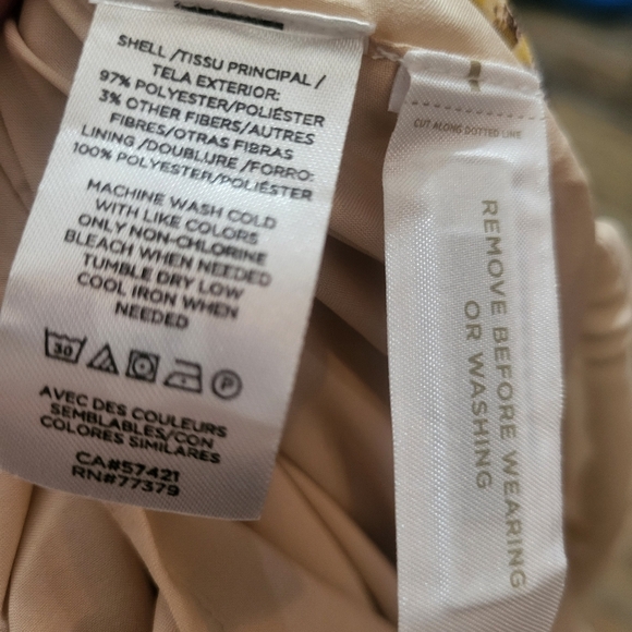 Ann Taylor Pearl Blush Paisley Floral Balloon Sleeve Midi Dress Size Small P - Picture 10 of 10